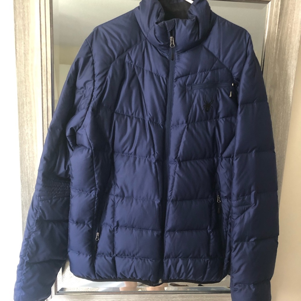 Great condition men’s spider down coat
